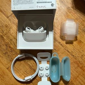 Apple AirPods Pro 1st Generation with silicone case